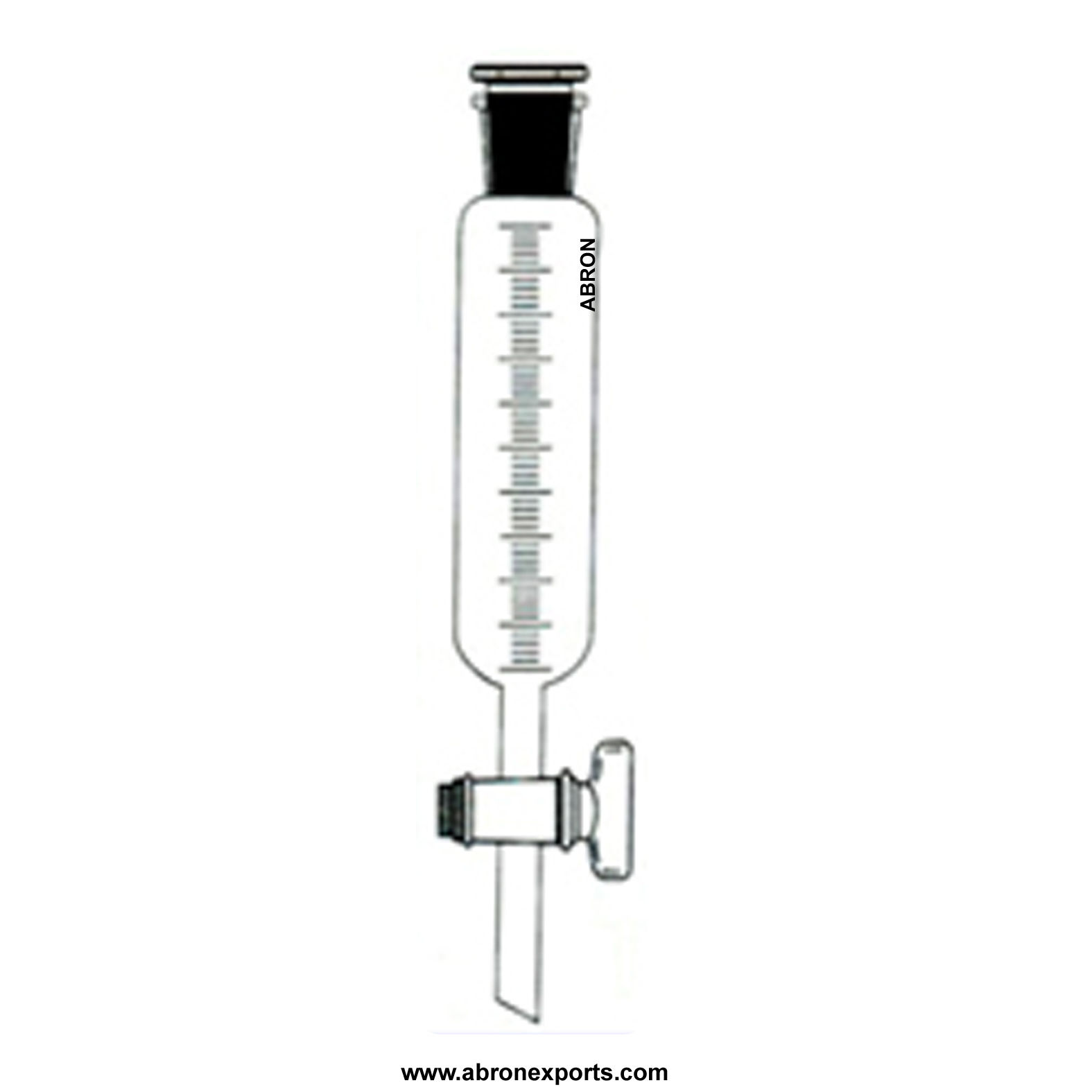Dropping funnels cylindrical graduated abron AC-2243